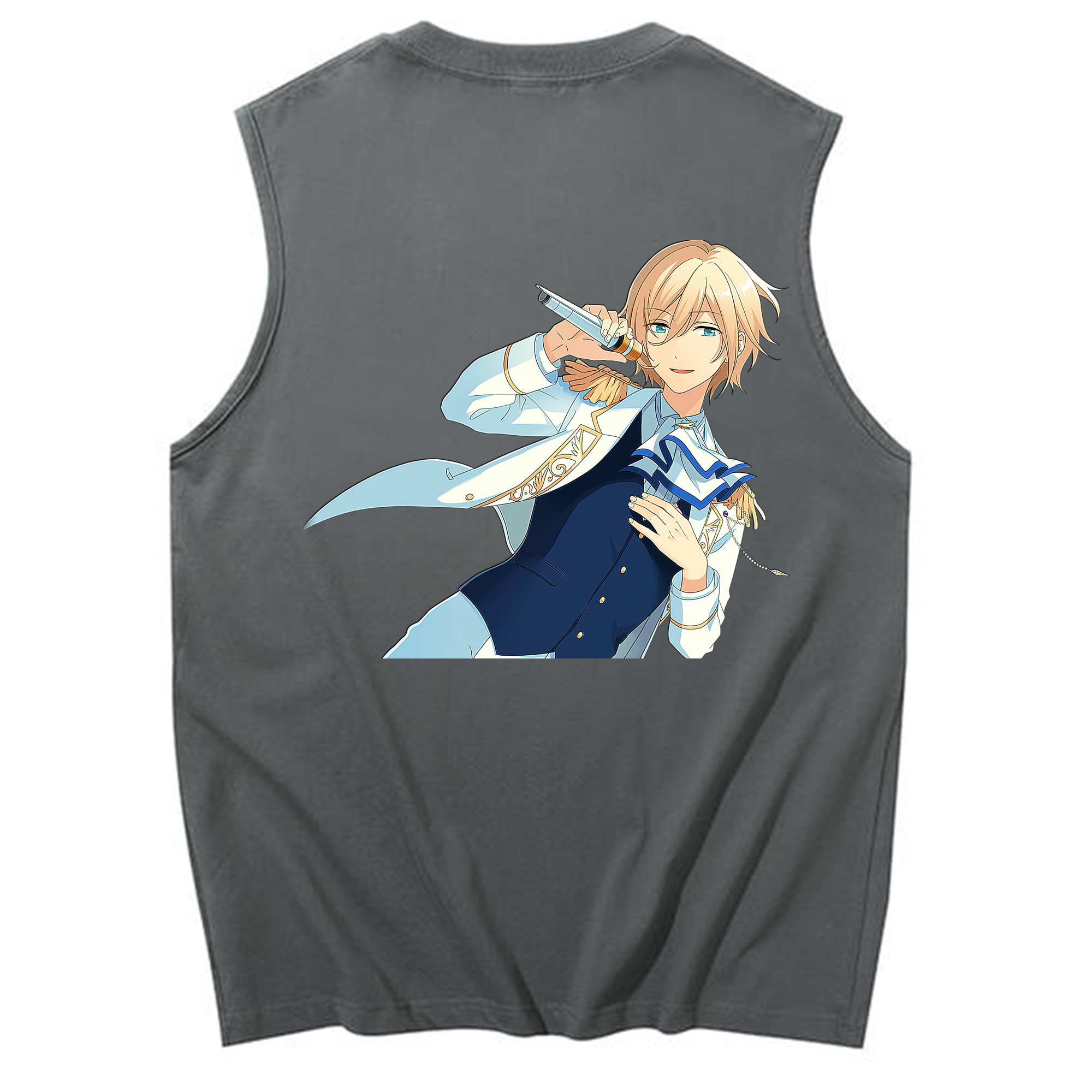 （画像用） あんさんぶるスターズ! Ensemble Stars コットン100％タンクトップ（背面プリント）